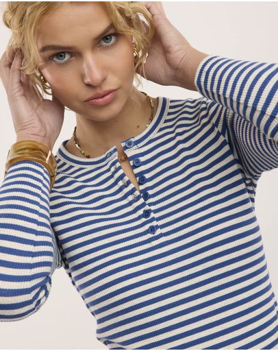 Heirloom Blue Stripe