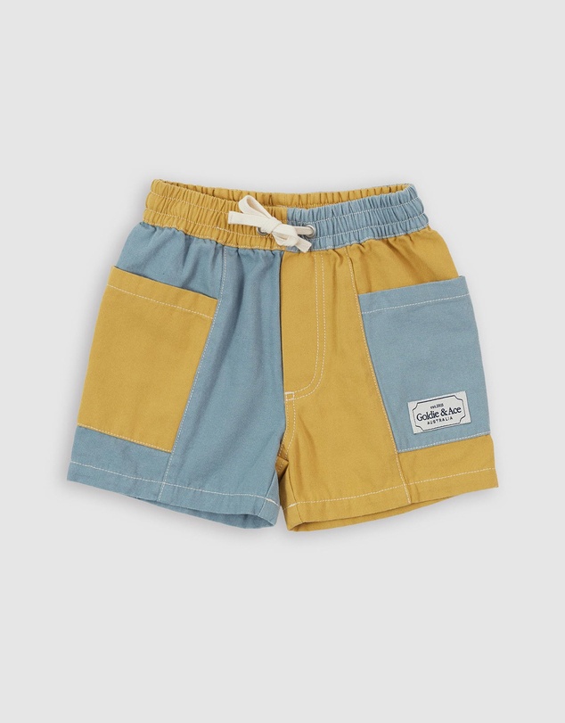 Goldie + Ace - Patchy Pocket Shorts - Babies-Kids