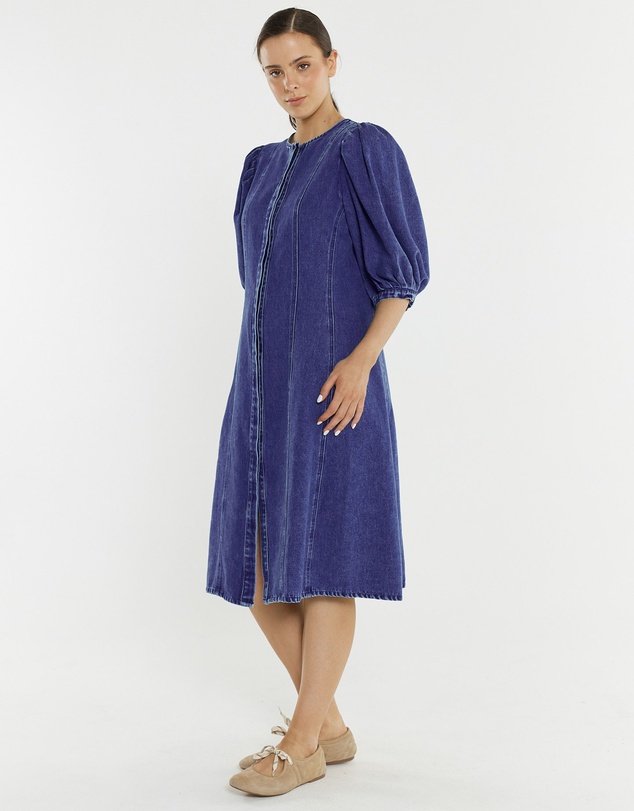 Sass - Elijah Midi Denim Dress