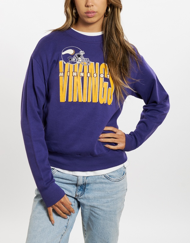 Vintage by The Real Deal - Pre Loved - 80s NFL Minnesota Vikings Sweatshirt