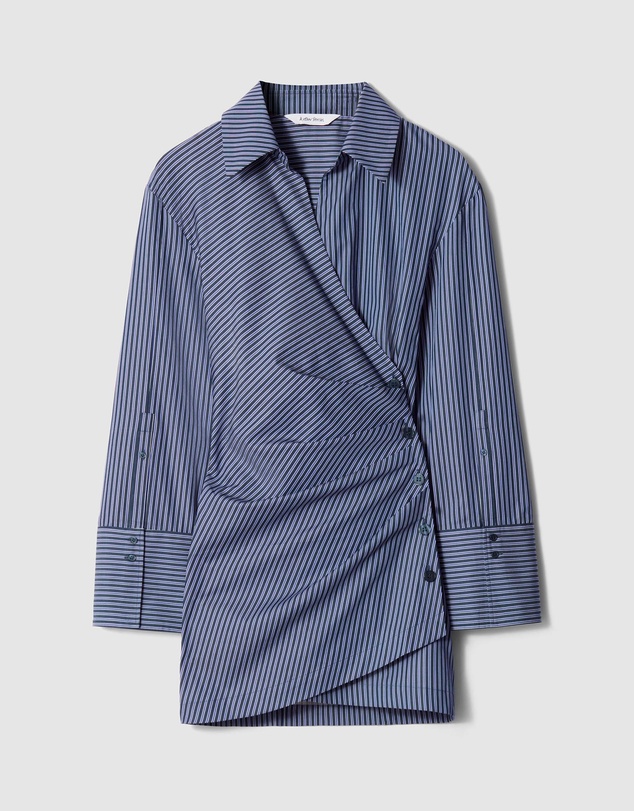 & Other Stories - Wrap Shirt Mini Dress