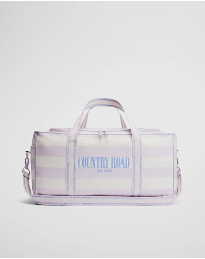 Country Road - Stripe Weekender