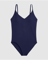Lauren by Ralph Lauren - Herringbone Seamless Lingerie Bodysuit