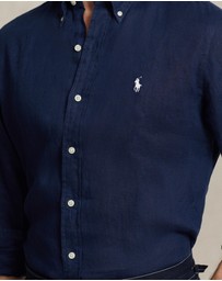 Polo Ralph Lauren - Custom Fit Linen Shirt- ICONIC EXCLUSIVE