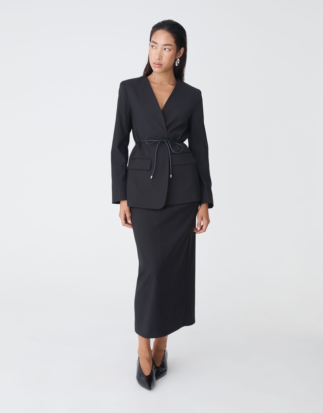 Forcast - Aaria Collarless Blazer