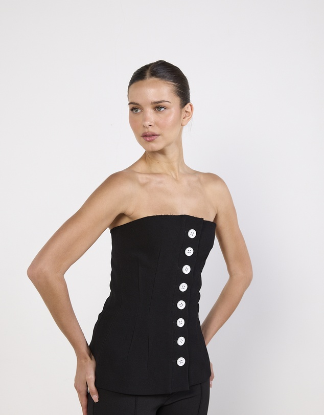Cirkular - Pre-Loved - Christopher Esber Button Detail Bustier