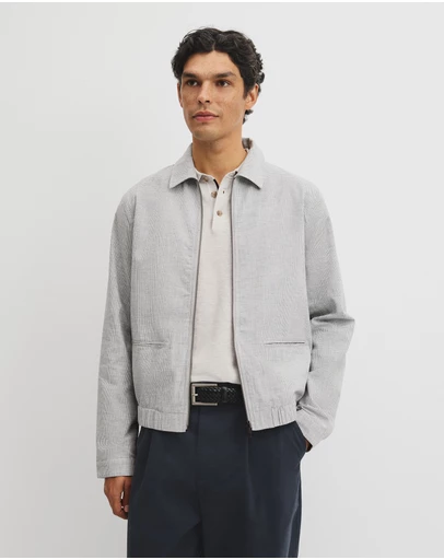 Country Road - Cotton Linen Houndstooth Jacket