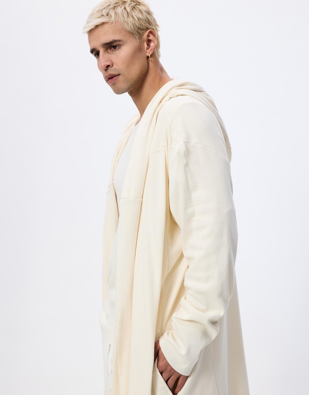 Surrounded By Ghosts - The Aikinite Hooded Rib Knit Cardigan