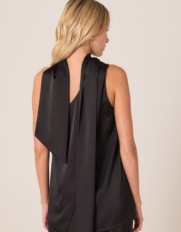 Fate + Becker - Dahlia Satin One Shoulder Top