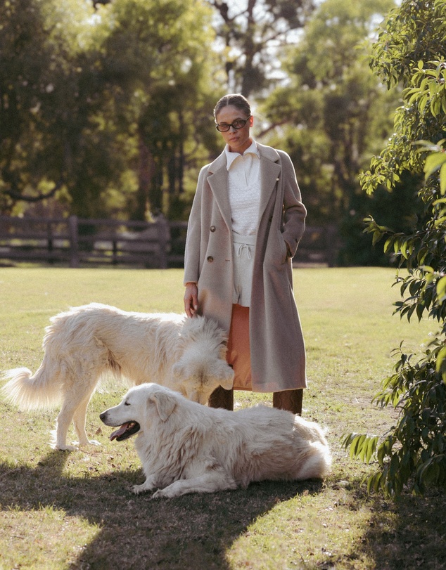 IDA+S - Maelle Wool Silk Coat