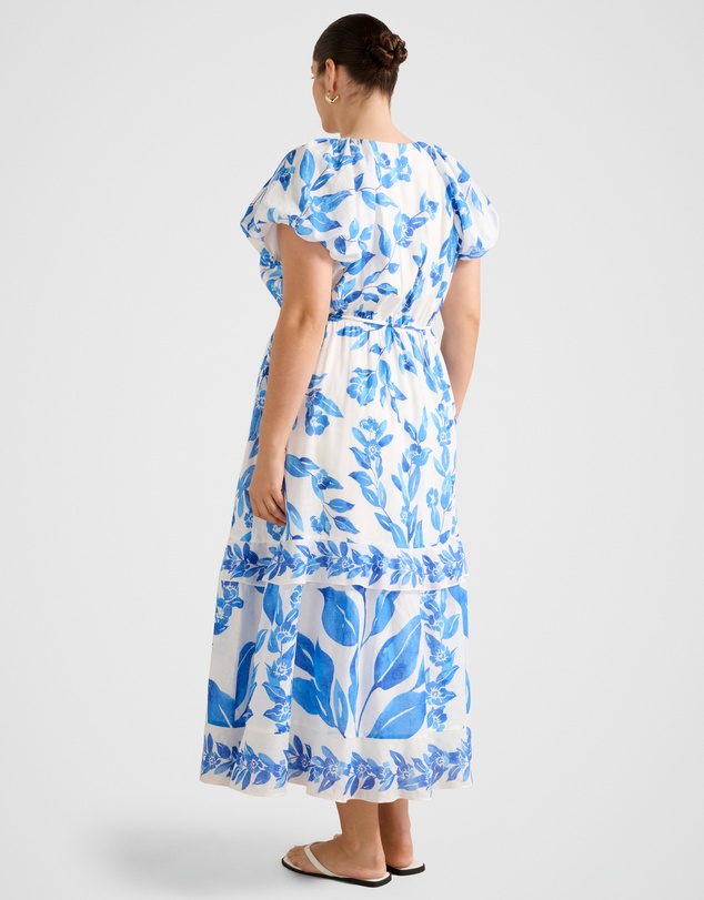 Forever New Curve - Iris Curve Tiered Midi Dress