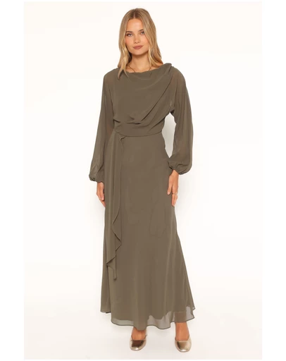 Petal & Pup - Arnica Maxi Dress - Olive Green