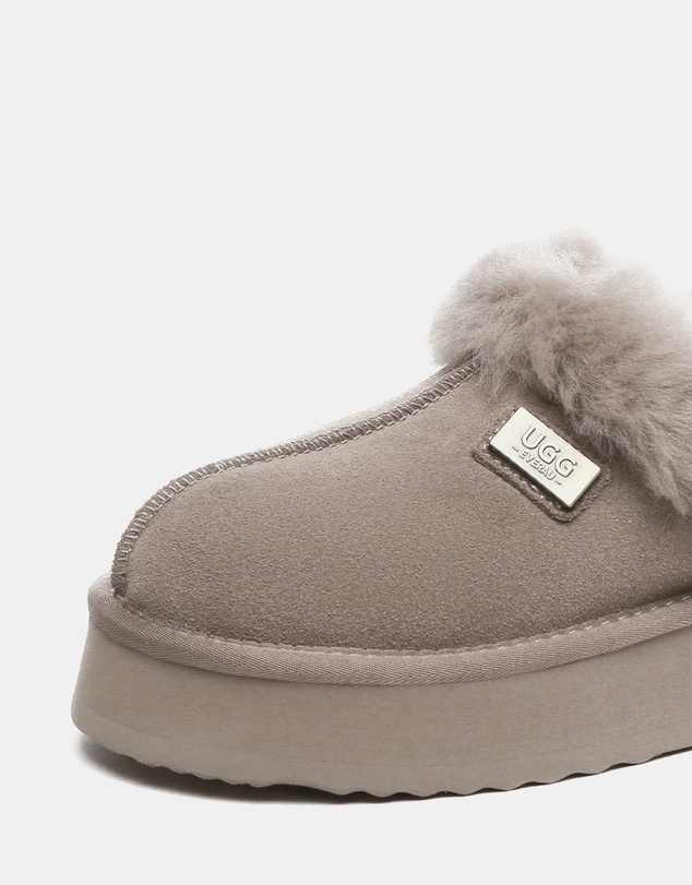 EVERAU - EverAU Ugg Gabri Cow Suede Upper House Shoes