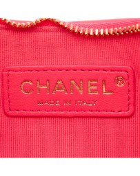 Pre-Loved by Azura Reborn - Pre-Loved Small Quilted Lambskin Chain Around Hook Hobo Bag