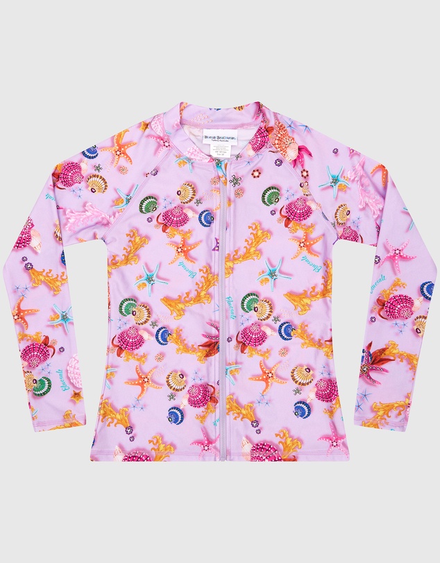 Bluesalt Beachwear - Beach Treasures Rash Top