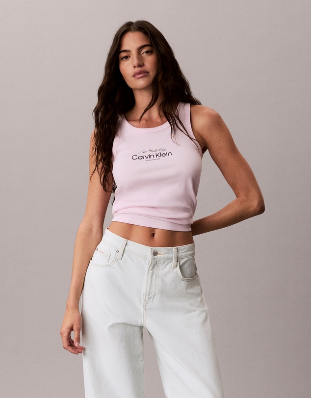 Calvin Klein Jeans - Classic NYC Logo Tank Top