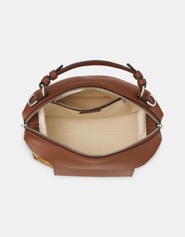 Oroton - Mica Mini Bowler Suede
