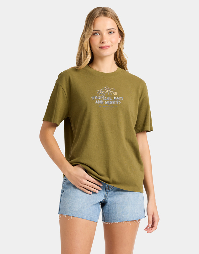 Billabong - Womens Welcome To Hawaii T-Shirt
