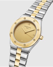 Rosefield - Rose Matte Duotone Gold Silver Bracelet Watch