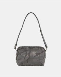Pierre Cardin - Pierre Cardin Nylon Anti-Theft Cross Body Bag