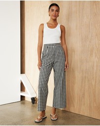 Atmos&Here - Larisa Gingham Pants