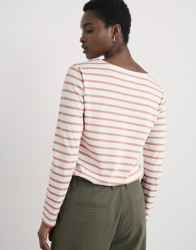 Seasalt - Seasalt Cornwall Pink Sailor Shirt