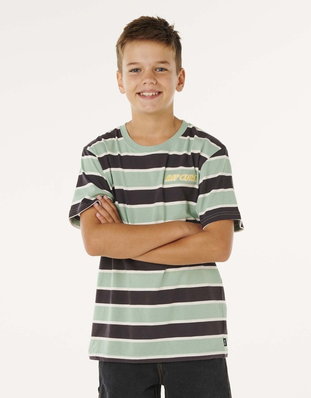 Rip Curl - Eternal Shred Stripe Tee - Kids