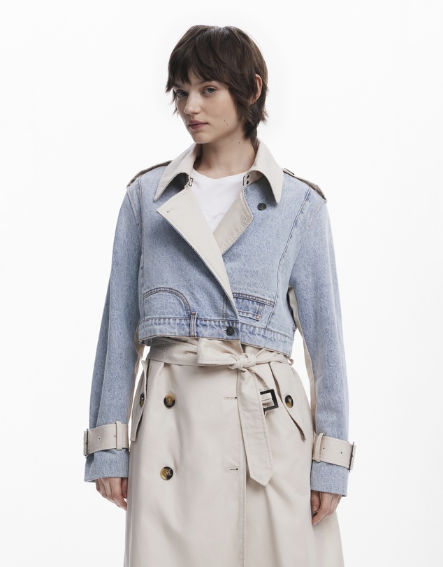 Desigual - Two-piece Trench Coat