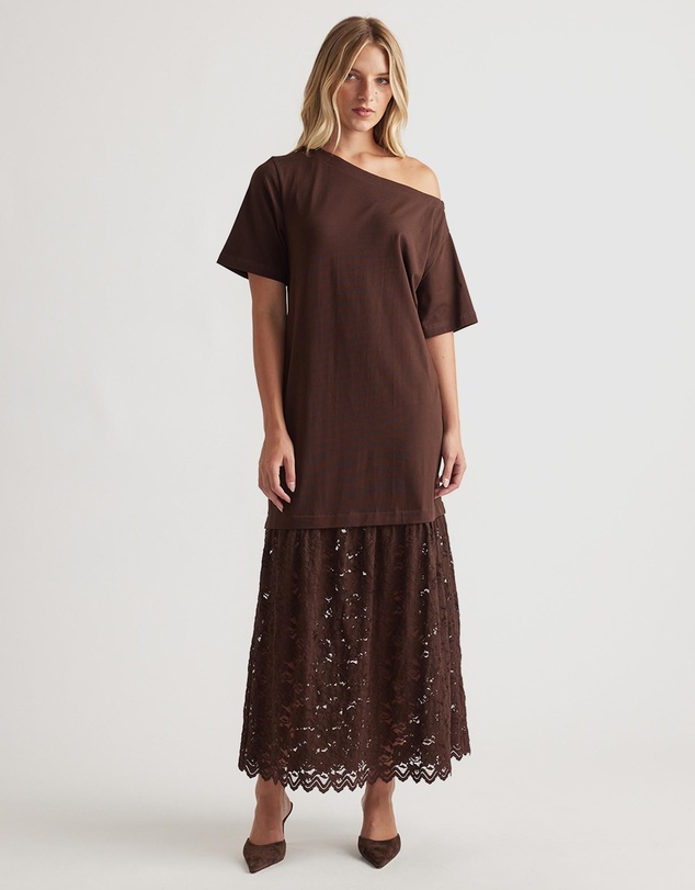 Decjuba - Alexis Lace Maxi Dress