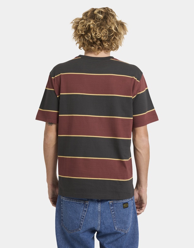 RVCA - Mens Dayshift Stripe T-Shirt
