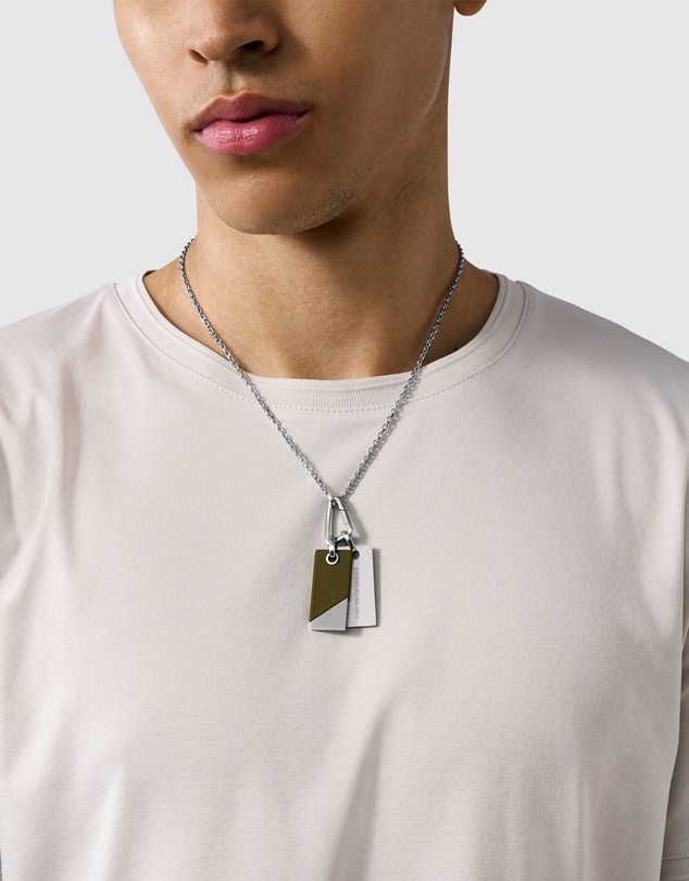 Emporio Armani - Silver Tone Necklace