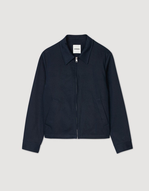Sandro - Cotton Jacket Woven Jacket