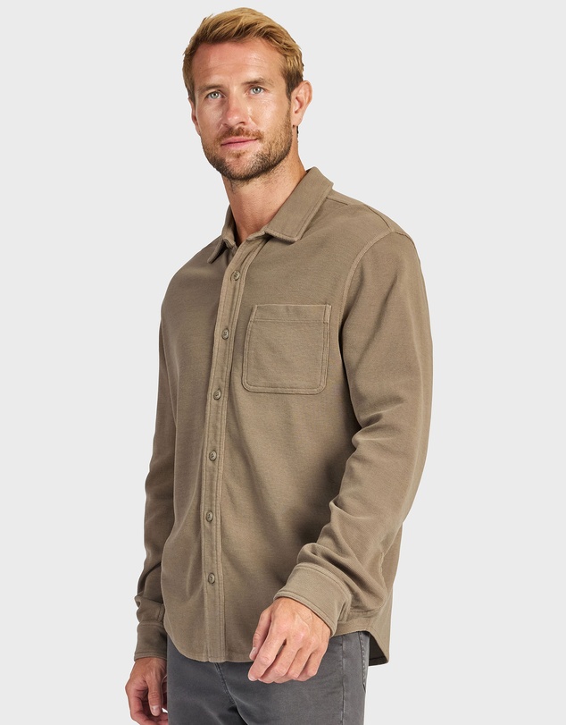 Academy Brand - Carlos Cotton Waffle Shirt