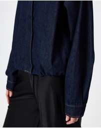 Tussah - Margot Chambray Bomber Jacket