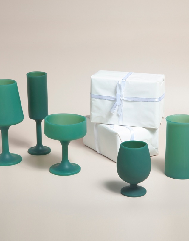 porter green - swepp | silicone unbreakable wine glasses