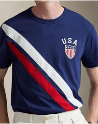 Polo Ralph Lauren - ICONIC EXCLUSIVE - Standard Fit Jersey Graphic T-Shirt