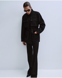 M.N.G - Oversized Denim Parka With Pockets