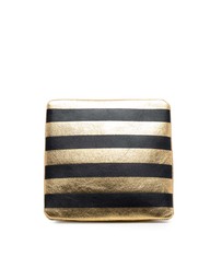 Pre-Loved by Azura Reborn - Pre-Loved Metallic Lambskin Kheops Pyramid Clutch