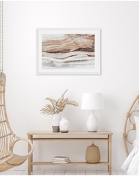 Olive et Oriel - Bronte Rocks Art Print
