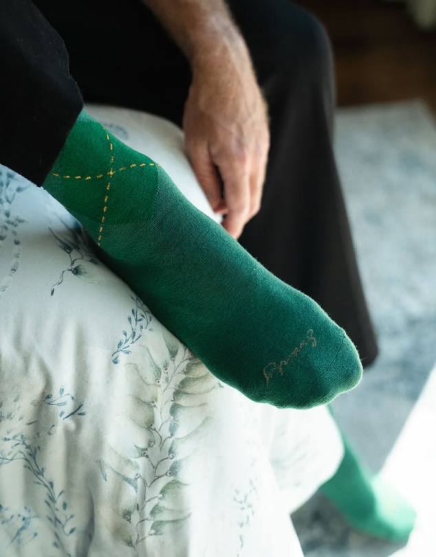 Swanky Socks - Green Forrest Heritage Argyle