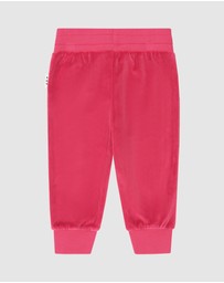 Huxbaby - Very Cherry Velour Trackpants - Babies