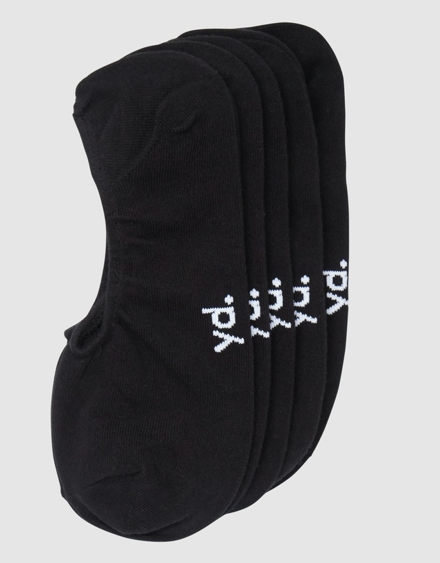 yd. - Invisible 5 Pack Socks