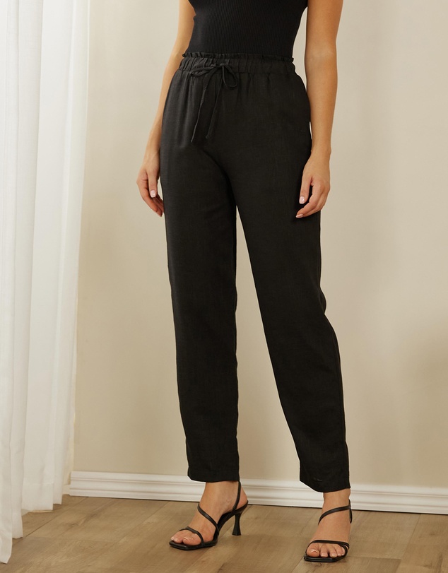 Atmos&Here - Alis Linen Blend Pants