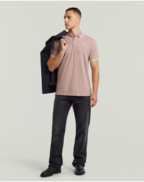 G-Star - Dunda slim stripe polo s\s