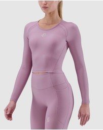 SKINS - MOTION Compression Long Sleeve Bra Top - Women's