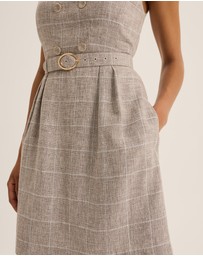 Review - Devon Check Mini Dress