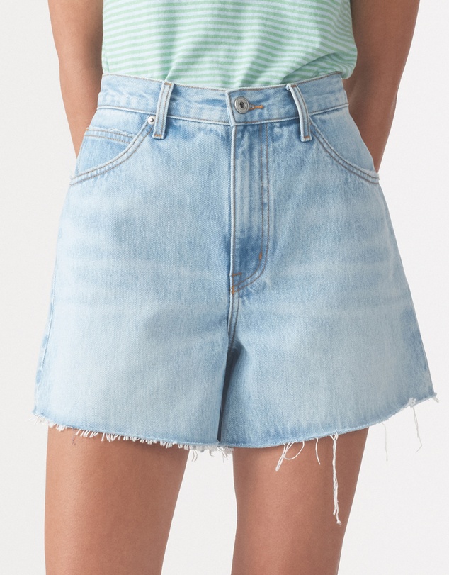 Outland Denim - Edie High Relaxed Shorts