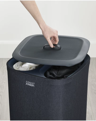 Joseph Joseph - Tota 60L Laundry Separation Basket (Black)