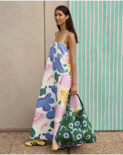 Marimekko - Knitted Bag Large Unikko Shoulder bag