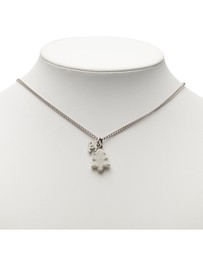 Pre-Loved by Azura Reborn - Pre-Loved Silver Plated CC Christmas Tree Pendant Necklace